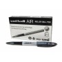 Bolígrafo de tinta líquida Uni-Ball Air Micro UBA-188-M Negro 12 Unidades