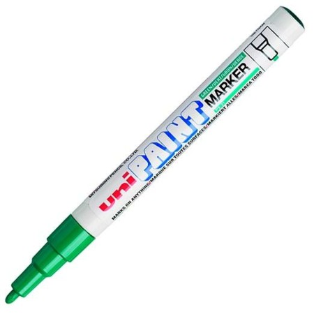 Marqueur permanent Uni-Ball Paint PX-21L Vert 12 Unités