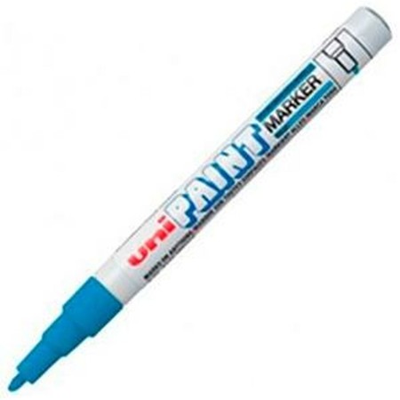 Marqueur permanent Uni-Ball Paint PX-21L Bleu clair 12 Unités