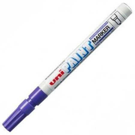 Rotulador permanente Uni-Ball Paint PX-21L Violeta 12 Unidades