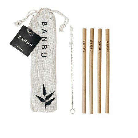 Pailles réutilisables Banbu Bambou (6 uds)