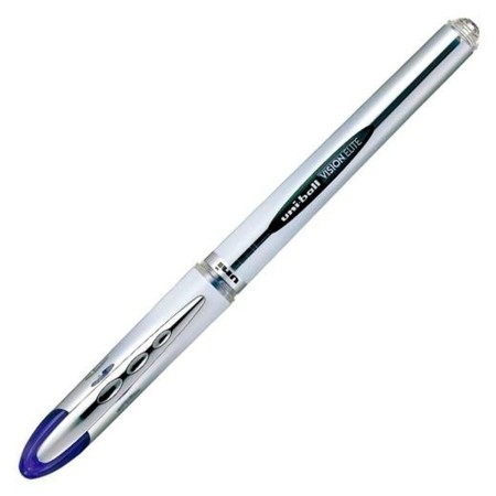 Bolígrafo de tinta líquida Uni-Ball Vision Elite UB-205 Azul 12 Unidades