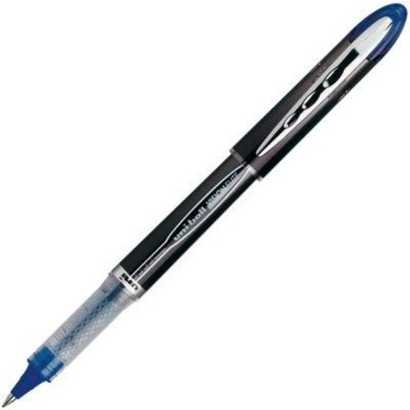 Bolígrafo de tinta líquida Uni-Ball Vision Elite UB-205 Azul oscuro 12 Unidades