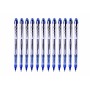 Biros à encre liquide Uni-Ball Vision Elite UB-200 Bleu foncé 12 Unités