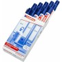 Rotulador permanente Edding 3000 Azul 10 Unidades