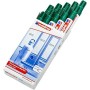 Marqueur permanent Edding 3000 Vert 10 Unités