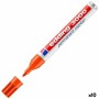Rotulador permanente Edding 3000 Naranja 10 Unidades