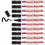 Marqueur permanent Edding 3300 Noir 10 Unités