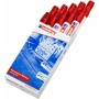 Rotulador permanente Edding 3300 Rojo 10 Unidades