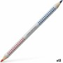 Crayons de couleur Faber-Castell Jumbo Rouge Bleu (12 Unités)