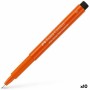 Feutres Faber-Castell Pitt Artist Fineliner S 10 Unités Orange Foncé