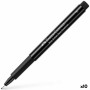 Rotuladores Faber-Castell Pitt Artist Fineliner F Negro 10 Unidades