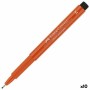 Rotuladores Faber-Castell Pitt Artist Fineliner M 10 Unidades Naranja Oscuro