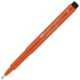 Feutres Faber-Castell Pitt Artist Fineliner M 10 Unités Orange Foncé