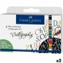 Ensemble de Marqueurs Faber-Castell Pitt Artist Coffret Calligraphie 5 Unités