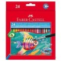 Lápices de Colores Acuarelables Faber-Castell Multicolor (3 Unidades)