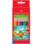 Lápices de colores Faber-Castell Multicolor (6 Unidades)