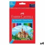 Crayons de couleur Faber-Castell Multicouleur (4 Unités)