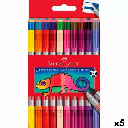 Set de Rotuladores Faber-Castell Estuche 5 Unidades