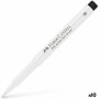 Rotuladores Faber-Castell Pitt Artist Blanco 10 Unidades