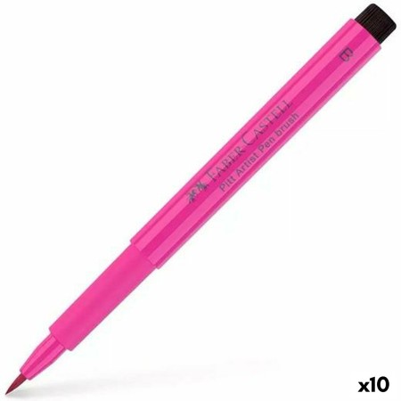 Rotuladores Faber-Castell Pitt Artist 10 Unidades Rosa oscuro