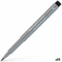 Rotuladores Faber-Castell Pitt Artist III Gris claro 10 Unidades