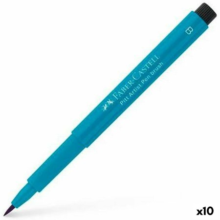 Feutres Faber-Castell Pitt Artist Bleu de Colbat 10 Unités