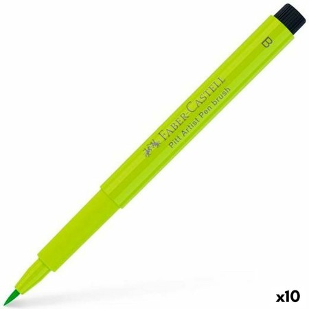 Rotuladores Faber-Castell Pitt Artist 10 Unidades Verde Claro