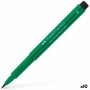 Rotuladores Faber-Castell Pitt Artist 10 Unidades Verde oscuro