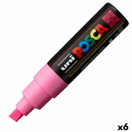 Rotuladores POSCA PC-8K Rosa 6 Unidades