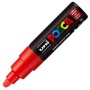 Rotuladores POSCA PC-7M Rojo 6 Unidades