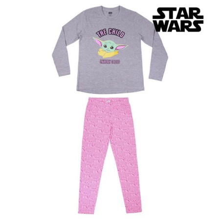 Pijama The Mandalorian Gris Rosa