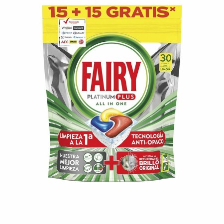 Tablettes pour Lave-vaisselle Fairy Platinum Plus Citron (30 uds)