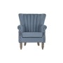 Fauteuil DKD Home Decor Bois d'hévéa Bleu ciel (74 x 75 x 87 cm)