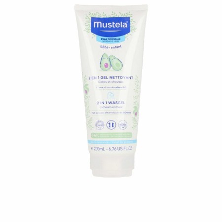 Gel de douche Mustela Bébé 2 en 1 Corps Cheveux (200 ml)