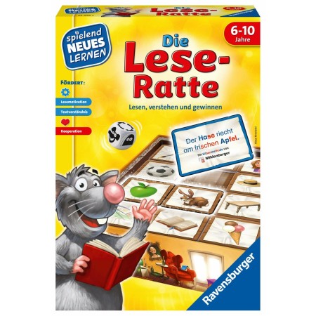 Juego de Mesa Ravensburger Die Lese-Ratte (Reacondicionado B)