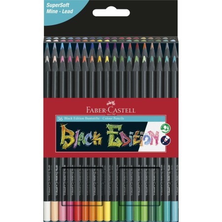 Lápices Faber-Castell Black Edition X36 (Reacondicionado B)