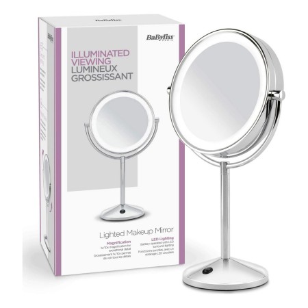 Miroir Grossissant avec LED Babyliss Double face (Reconditionné B)