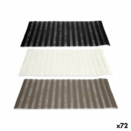 Dessous de plat 45 x 30 cm Noir Gris Blanc (72 Unités)