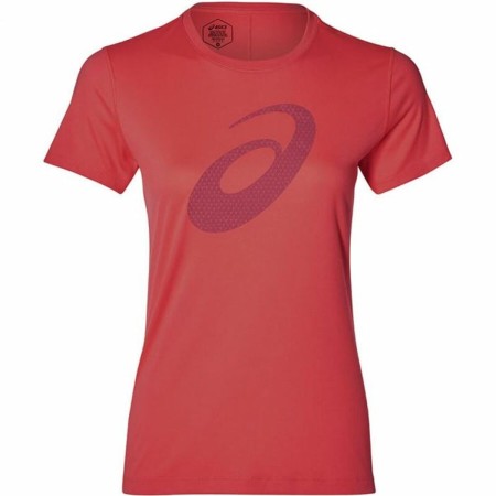 Camiseta de Manga Corta Mujer Asics SS Graphic Rojo