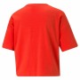 T-shirt à manches courtes femme Puma Essentials Logo Rouge