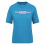 Camiseta de Manga Corta Mujer Vans Funnier Times Azul