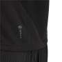 Camiseta de Manga Corta Mujer Adidas Aeroready Wrap-Back Negro