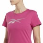 Camiseta de Manga Corta Mujer Reebok Doorbuster Graphic Rosa