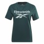 Camiseta de Manga Corta Mujer Reebok Identity Cian