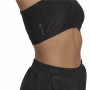 Top Deportivo de Mujer Adidas Studio Wrapeed Rib Negro