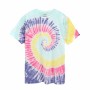 T-shirt à manches courtes homme Vans Rainbow Spiral Cyan