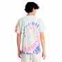 Camiseta de Manga Corta Hombre Vans Rainbow Spiral Cian