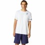Camiseta de Manga Corta Hombre Asics Court Blanco
