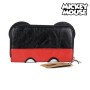 Portefeuille Mickey Mouse 75681 Noir/Rouge Noir (2,5 x 19 x 10 cm)